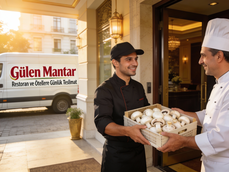 Gülen mantar - Restoran ve otellere günlük teslimat